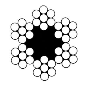 6x7+FC (âme textile)