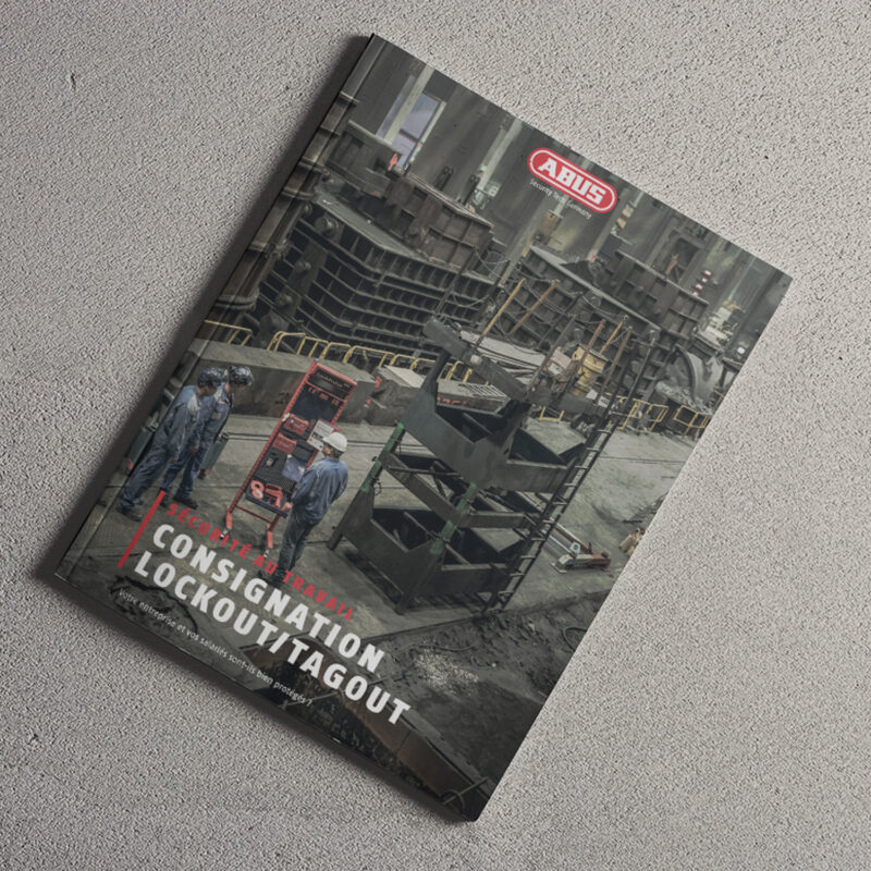 Catalogue ABUS 2023 gamme Sécurité au travail Antivol TLM 77
