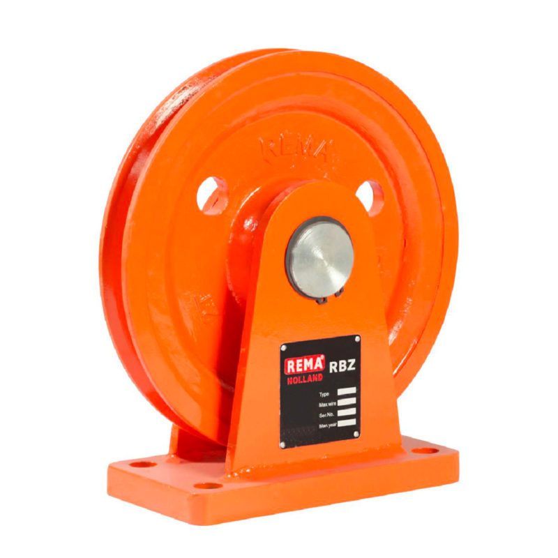Poulie En Acier Inoxydable - Diamètre 100 Mm - Pour Câbles De 8 Mm - Charge Max 230 Kg - Roulement à Billes