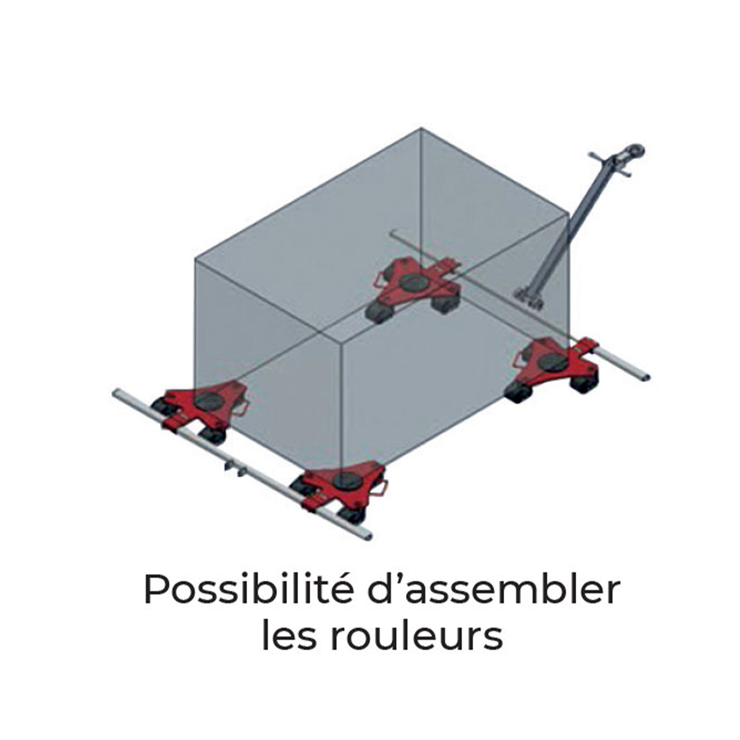 Elingue en câble acier 2 brins avec boucles cossées manchonnées - TLM 77