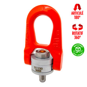 Anneau de levage à ancrage rapide Male QLDSR