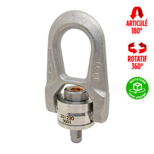 Anneau de levage à ancrage rapide en inox SS.QL.DSR