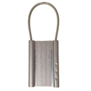 Plaque d'identification en acier