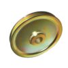 Réa acier sur bague bronze