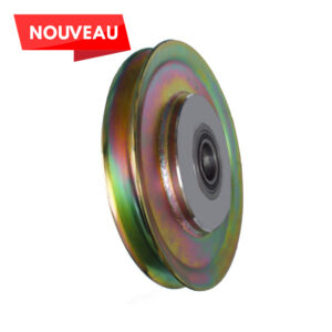Réa acier sur roulements