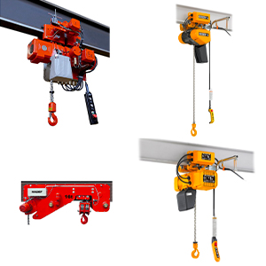Palan électrique combiné avec chariot électrique