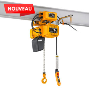 Palan electrique à chaine avec chariot motorisé ER2M